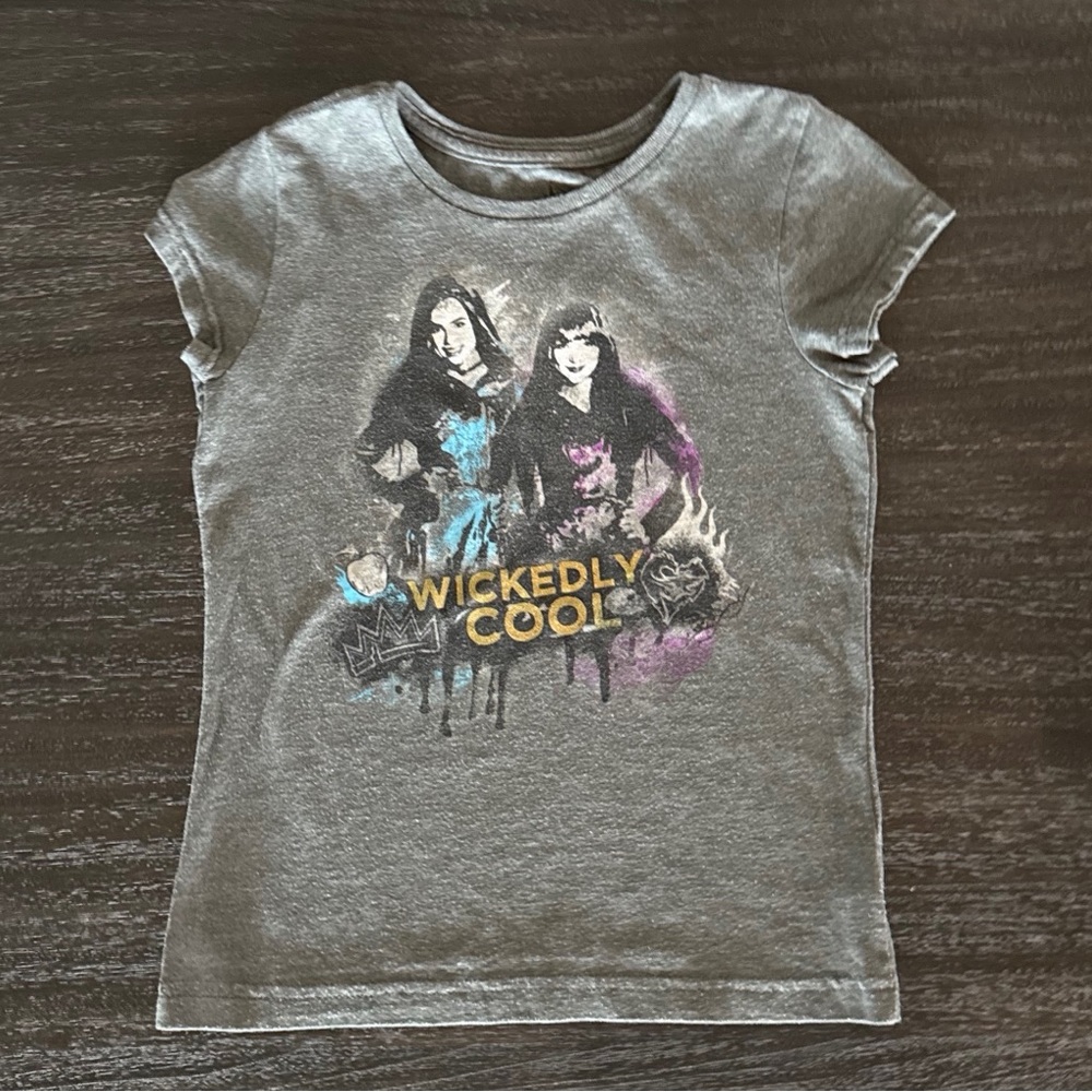 Disney Wickedly Cool Girls Med (7/8) Short Sleeve Tee